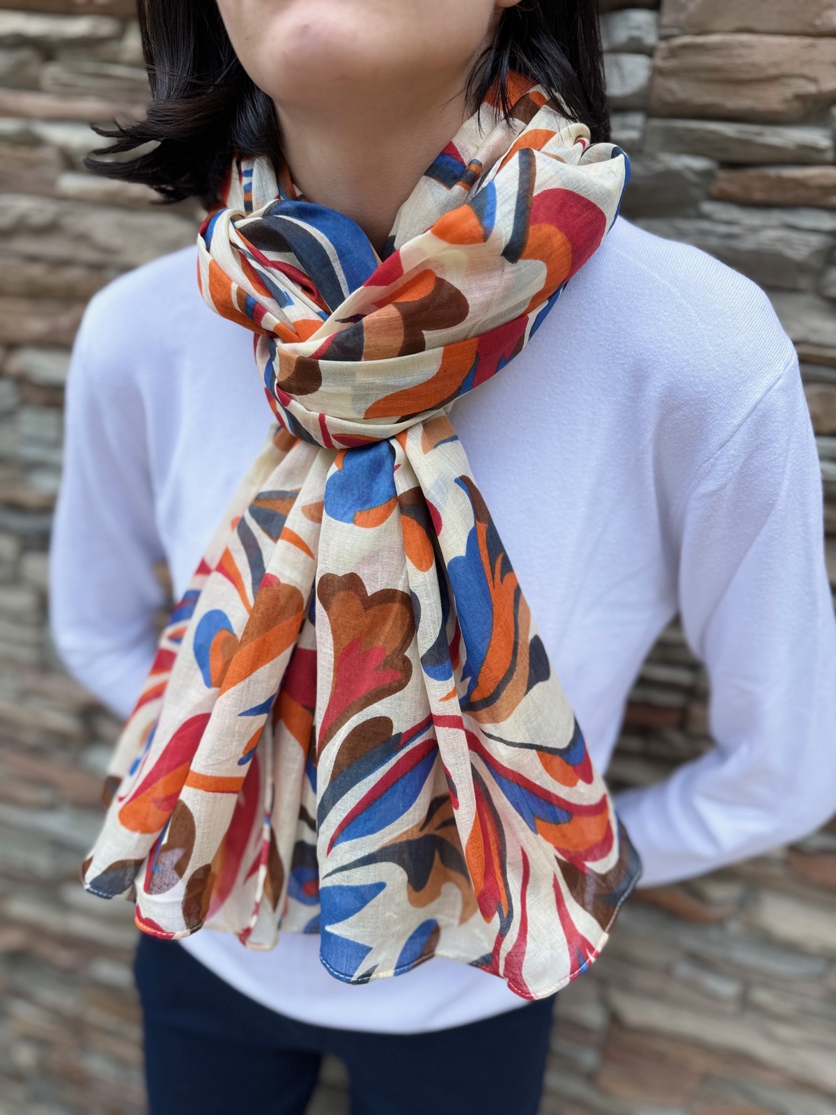 foulard-imprime-100-coton_orange_6968bac6cf140